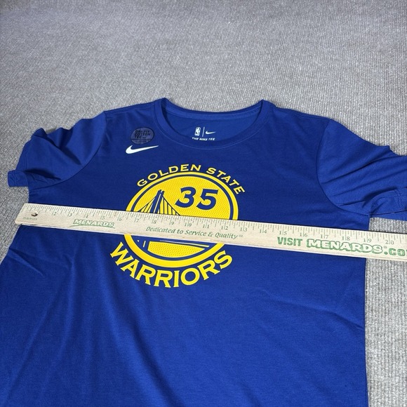 Nike Kevin Durant Golden State Warriors Jersey T Shirt Womens S Blue Dri Fit NWT - Picture 8 of 9